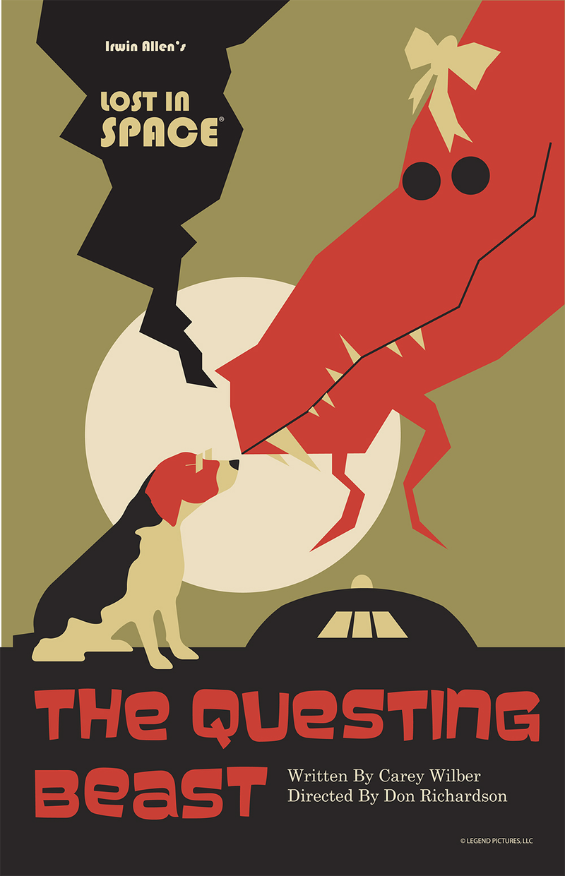 Illustration for article titled This Lost In Space Art Is as Quirky and Wonderful as the Original Show